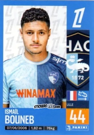 Sticker Ismaïl Bouneb - Foot 2024-2025
 n. 111 - Panini