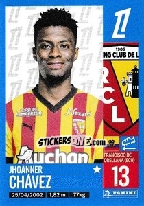 Sticker Jhoanner Chávez - Foot 2024-2025
 n. 129 - Panini