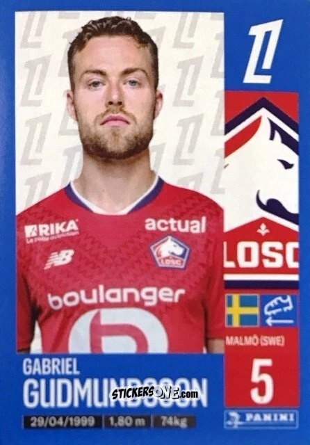 Sticker Gabriel Gudmundsson