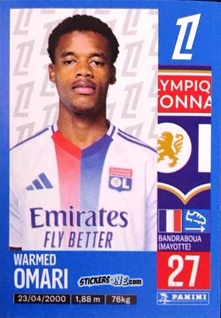 Sticker Warmed Omari