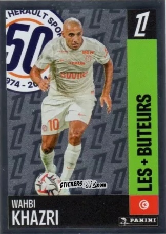 Sticker Wahbi Khazri (Montpellier HSC) - Foot 2024-2025
 n. 207 - Panini