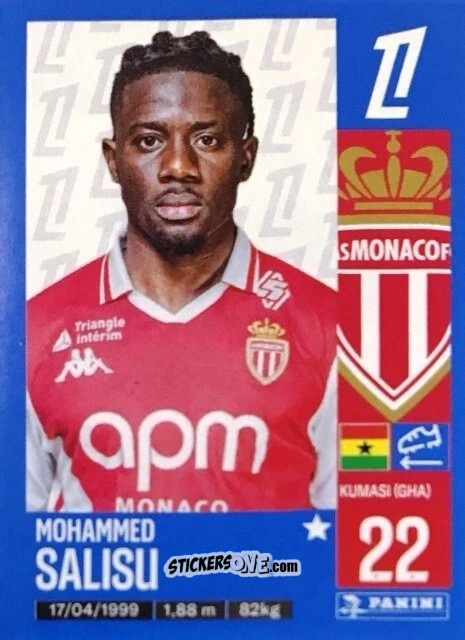 Cromo Mohammed Salisu - Foot 2024-2025
 n. 245 - Panini