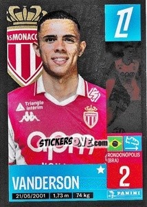 Sticker Vanderson - Foot 2024-2025
 n. 248 - Panini