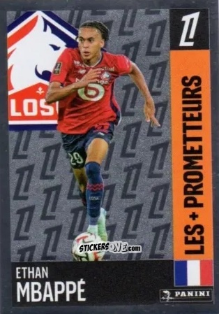 Sticker Ethan Mbappé (LOSC Lille) - Foot 2024-2025
 n. 316 - Panini