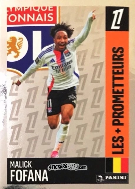 Sticker Malick Fofana (Olympique Lyonnais) - Foot 2024-2025
 n. 320 - Panini