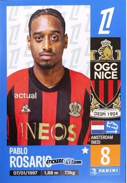 Sticker Pablo Rosario - Foot 2024-2025
 n. 339 - Panini
