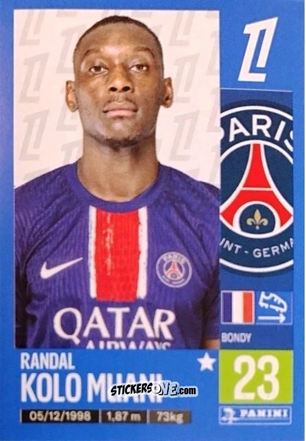 Sticker Randal Kolo Muani