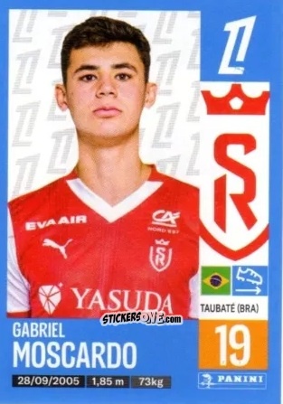 Figurina Gabriel Moscardo - Foot 2024-2025
 n. 393 - Panini