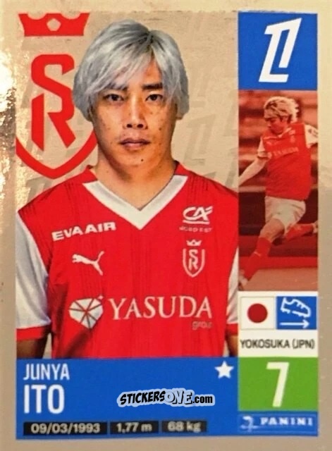 Figurina Junya Ito - Foot 2024-2025
 n. 400 - Panini