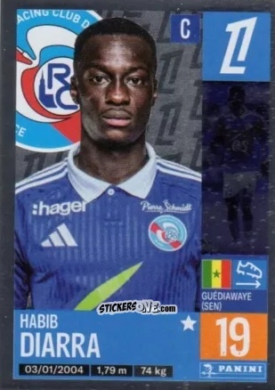 Figurina Habib Diarra - Foot 2024-2025
 n. 473 - Panini
