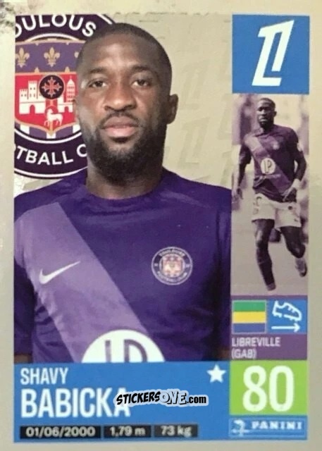 Sticker Shavy Babicka - Foot 2024-2025
 n. 510 - Panini