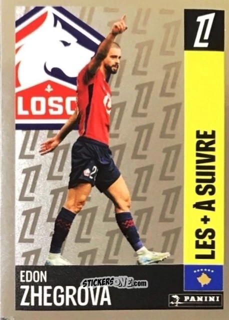 Sticker Edon Zhegrova (LOSC Lille)