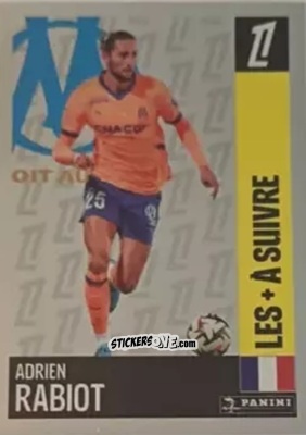 Sticker Adrien Rabiot (Olympique de Marseille) - Foot 2024-2025
 n. 526 - Panini