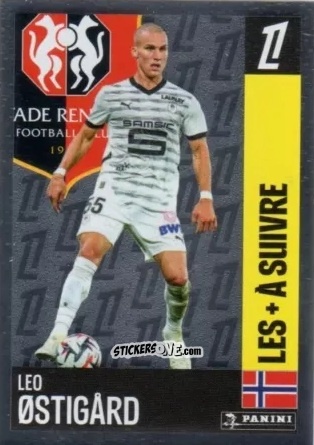 Sticker Léo Østigård (Stade Rennais FC) - Foot 2024-2025
 n. 530 - Panini