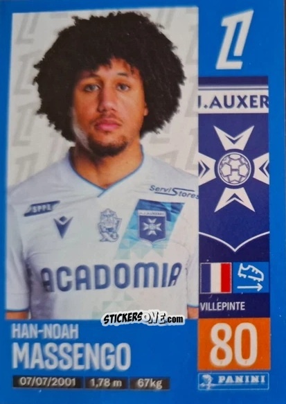 Figurina Joueur Transfert 1 - Foot 2024-2025
 n. T1 - Panini