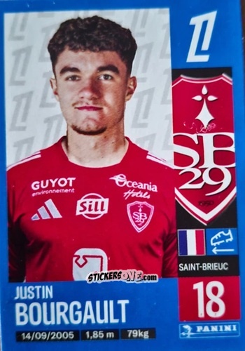 Figurina Joueur Transfert 3 - Foot 2024-2025
 n. T3 - Panini