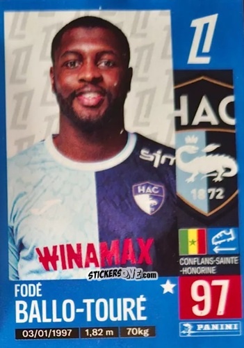 Figurina Joueur Transfert 4 - Foot 2024-2025
 n. T4 - Panini