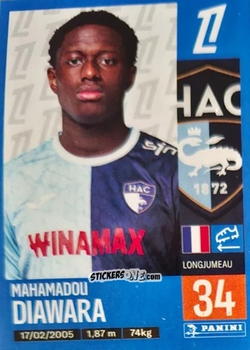 Figurina Joueur Transfert 5 - Foot 2024-2025
 n. T5 - Panini