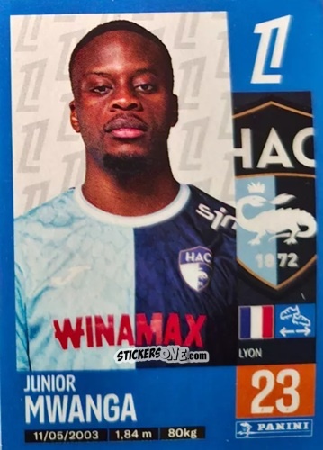 Figurina Joueur Transfert 6 - Foot 2024-2025
 n. T6 - Panini