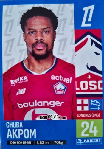 Figurina Joueur Transfert 13 - Foot 2024-2025
 n. T13 - Panini