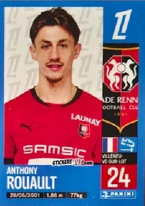 Figurina Joueur Transfert 37 - Foot 2024-2025
 n. T37 - Panini