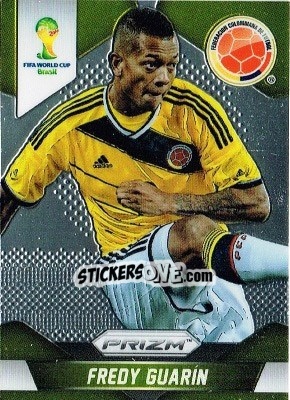 Sticker Fredy Guarin - FIFA World Cup Brazil 2014. Prizm - Panini