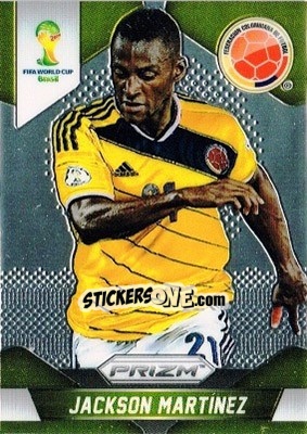 Sticker Jackson Martinez - FIFA World Cup Brazil 2014. Prizm - Panini