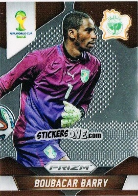 Figurina Boubacar Barry - FIFA World Cup Brazil 2014. Prizm - Panini