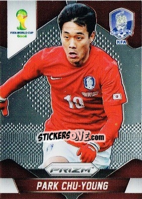 Cromo Park Chu-Young - FIFA World Cup Brazil 2014. Prizm - Panini