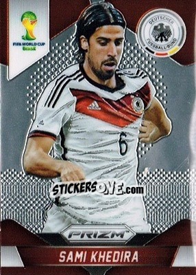Sticker Sami Khedira - FIFA World Cup Brazil 2014. Prizm n. 87 - Panini