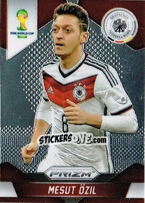 Sticker Mesut Ozil - FIFA World Cup Brazil 2014. Prizm n. 88 - Panini