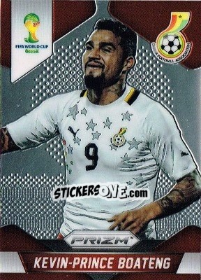 Sticker Kevin-Prince Boateng - FIFA World Cup Brazil 2014. Prizm n. 97 - Panini
