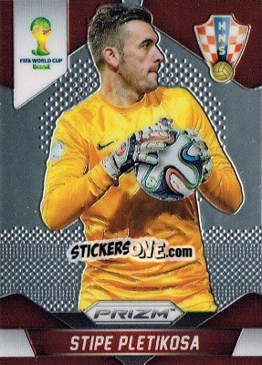 Cromo Stipe Pletikosa - FIFA World Cup Brazil 2014. Prizm - Panini