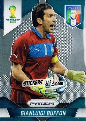 Sticker Gianluigi Buffon - FIFA World Cup Brazil 2014. Prizm n. 123 - Panini