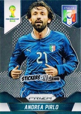 Cromo Andrea Pirlo - FIFA World Cup Brazil 2014. Prizm - Panini