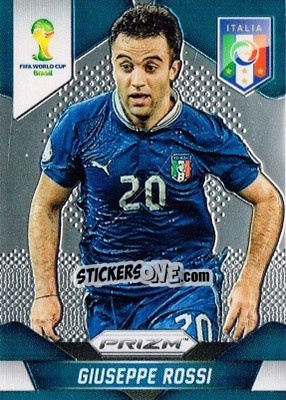 Sticker Giuseppe Rossi - FIFA World Cup Brazil 2014. Prizm n. 131 - Panini