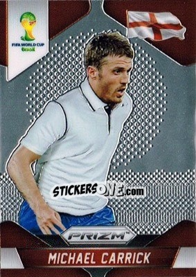 Sticker Michael Carrick - FIFA World Cup Brazil 2014. Prizm n. 138 - Panini