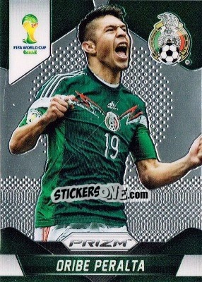Sticker Oribe Peralta - FIFA World Cup Brazil 2014. Prizm - Panini