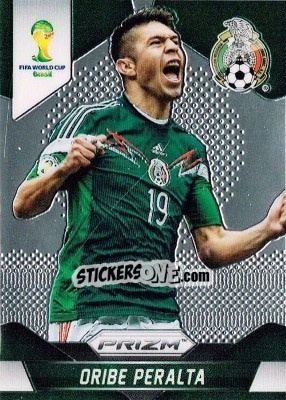 Cromo Oribe Peralta - FIFA World Cup Brazil 2014. Prizm - Panini