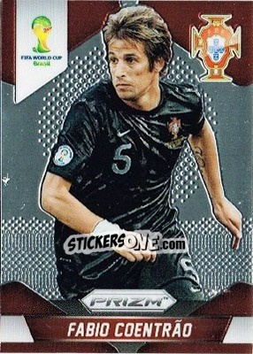 Sticker Fabio Coentrao - FIFA World Cup Brazil 2014. Prizm n. 157 - Panini