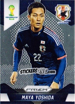 Sticker Maya Yoshida - FIFA World Cup Brazil 2014. Prizm - Panini