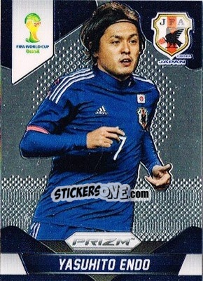 Sticker Yasuhito Endo - FIFA World Cup Brazil 2014. Prizm n. 199 - Panini