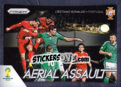 Sticker Cristiano Ronaldo - FIFA World Cup Brazil 2014. Prizm n. AA-1 - Panini