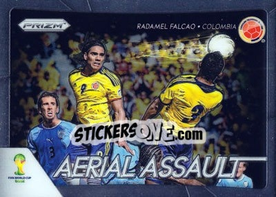 Cromo Radamel Falcao - FIFA World Cup Brazil 2014. Prizm - Panini