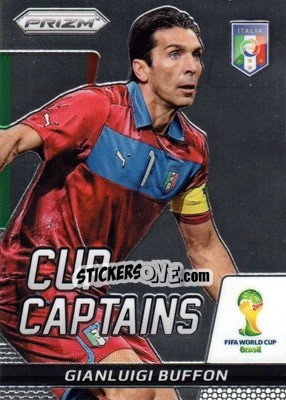 Sticker Gianluigi Buffon - FIFA World Cup Brazil 2014. Prizm n. CC-10 - Panini