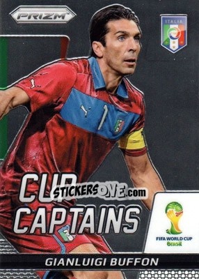 Sticker Gianluigi Buffon - FIFA World Cup Brazil 2014. Prizm - Panini