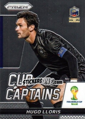 Sticker Hugo Lloris - FIFA World Cup Brazil 2014. Prizm n. CC-13 - Panini