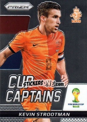Sticker Kevin Strootman - FIFA World Cup Brazil 2014. Prizm n. CC-17 - Panini