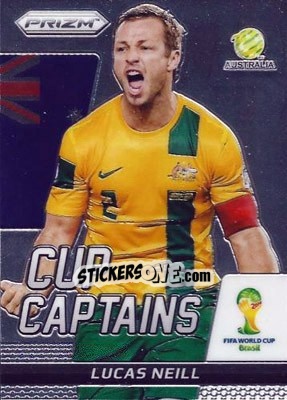 Sticker Lucas Neill - FIFA World Cup Brazil 2014. Prizm n. CC-19 - Panini