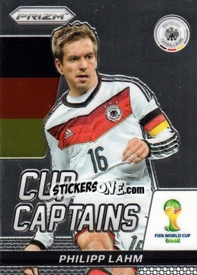 Sticker Philipp Lahm - FIFA World Cup Brazil 2014. Prizm n. CC-23 - Panini